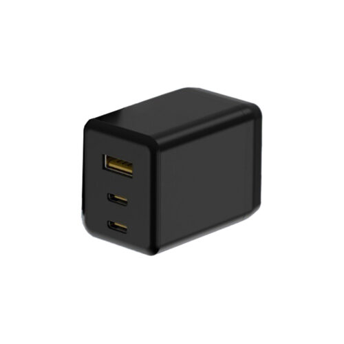 LC-三孔27W氮化鎵快充充電器-黑/白-享物購買