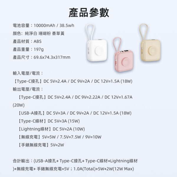 LC-小方方六合一行動電源-享物購買