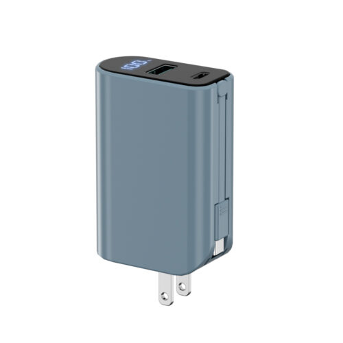 LC-五合一可旋轉數顯行動電源Type-C-享物購買